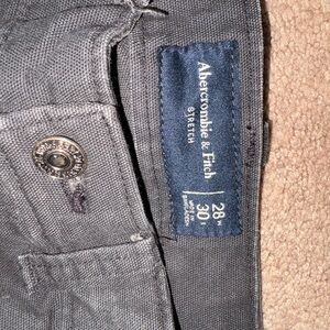 Abercrombie & Fitch Charcoal pants